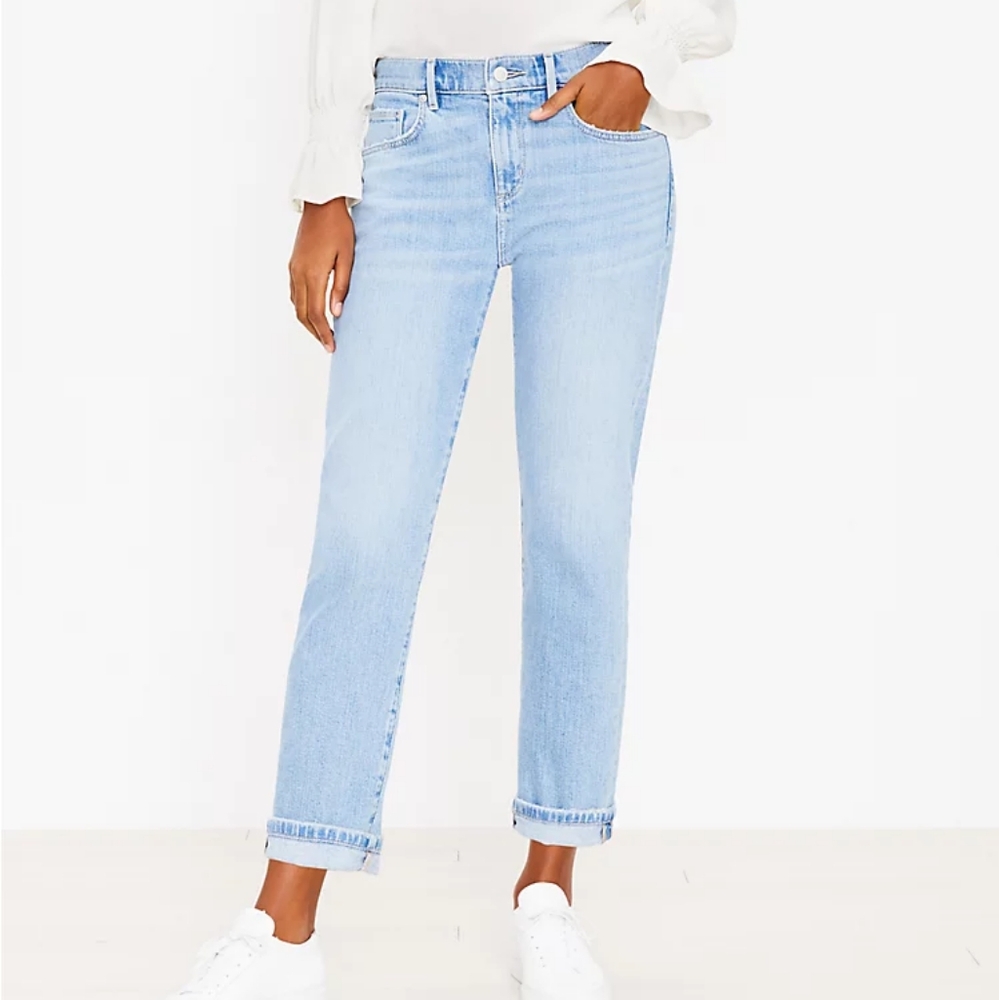 LOFT Girlfriend Jeans size 16